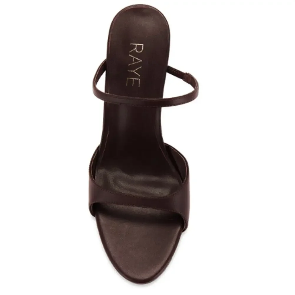 RAYE Cait Sandal in Chocolate Brown – EUC Size 7.5 - Picture 8 of 12